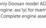 斗山船用发电机组（CK-D20230330-01） 询价-船用采购网-船舶物料采购-船务服务-一站式船用设备供应服务