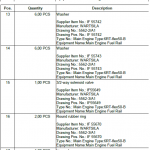 主机燃油轨（ CK-Z20230412-01）询价-船用采购网-船舶物料采购-船务服务-一站式船用设备供应服务