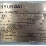 现代发电机（CK-D20230403-03 ） 询价-船用采购网-船舶物料采购-船务服务-一站式船用设备供应服务