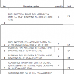 发动机备件 （CK-D20230413-01）询价-船用采购网-船舶物料采购-船务服务-一站式船用设备供应服务