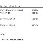 船用配件采购—喷气凿（CK-D20230529-01 ）询价-船用采购网-船舶物料采购-船务服务-一站式船用设备供应服务