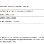 船用配件采购—真空泵（CK-H20230615-10）询价-船用采购网-船舶物料采购-船务服务-一站式船用设备供应服务