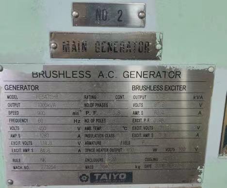 【询价】船用配件采购—发电机（CK-D20230601-03）询价-泰州昌宽社区-报价采购-船用采购网-船舶物料采购-船务服务-一站式船用设备供应服务
