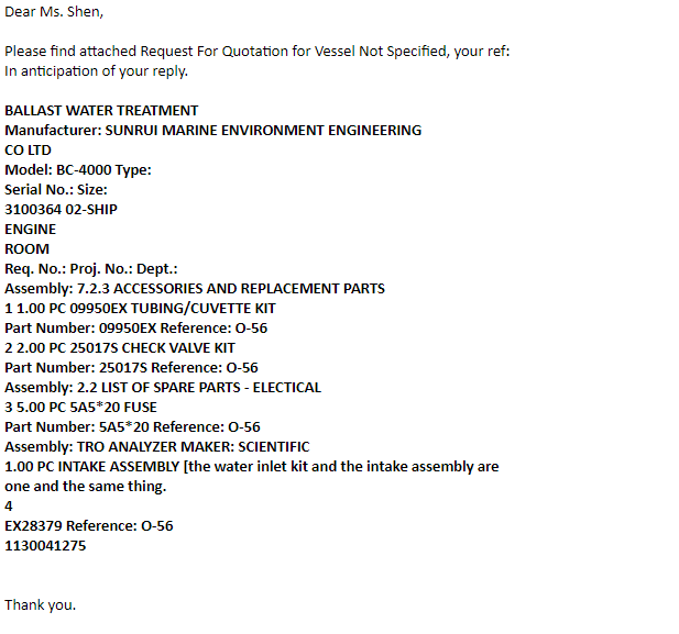 【询价】船用配件采购—配件（CK-H20230621-14）询价-泰州昌宽社区-报价采购-船用采购网-船舶物料采购-船务服务-一站式船用设备供应服务