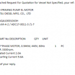 船用配件采购—三相电动机（CK-H20230703-07）询价-船用采购网-船舶物料采购-船务服务-一站式船用设备供应服务