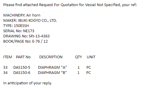 【询价】船用配件采购—配件（CK-H20230721-18）询价-泰州昌宽社区-报价采购-船用采购网-船舶物料采购-船务服务-一站式船用设备供应服务