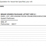 船用配件采购—起重机（CK-H20230704-17）询价-船用采购网-船舶物料采购-船务服务-一站式船用设备供应服务