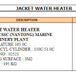 船用配件采购—水套水加热器（CK-H20230725-25）询价-船用采购网-船舶物料采购-船务服务-一站式船用设备供应服务