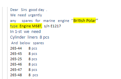 【询价】船用配件采购—配件（CK-J20230710-03）询价-泰州昌宽社区-报价采购-船用采购网-船舶物料采购-船务服务-一站式船用设备供应服务
