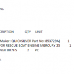 船用配件采购—救生艇配件（CK-H20230704-01）询价-船用采购网-船舶物料采购-船务服务-一站式船用设备供应服务
