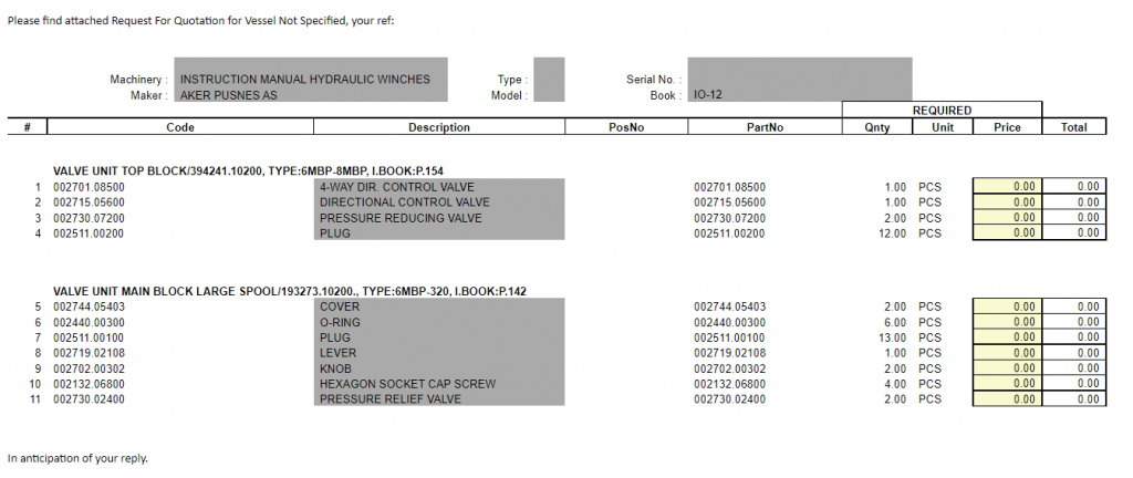 【询价】船用配件采购—配件（CK-H20230707-08）询价-泰州昌宽社区-报价采购-船用采购网-船舶物料采购-船务服务-一站式船用设备供应服务