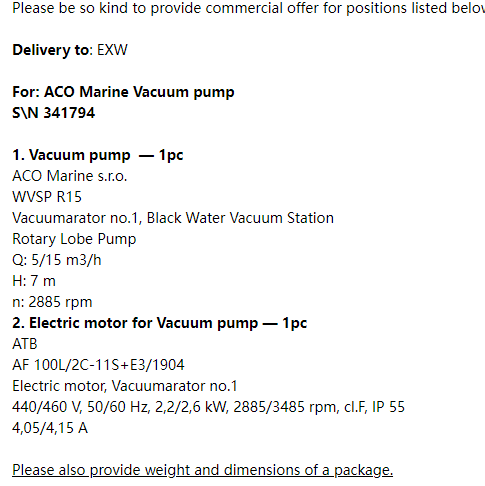 【询价】船用配件采购—配件（CK-J20230725-02）询价-泰州昌宽社区-报价采购-船用采购网-船舶物料采购-船务服务-一站式船用设备供应服务