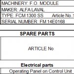 船用配件采购—OP前模块（CK-H20230726-17）询价-船用采购网-船舶物料采购-船务服务-一站式船用设备供应服务