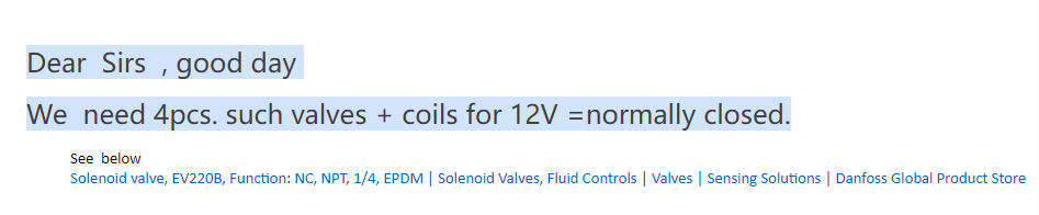 【询价】船用配件采购—阀+线圈（CK-J20230831-14）询价-泰州昌宽社区-报价采购-船用采购网-船舶物料采购-船务服务-一站式船用设备供应服务