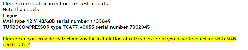 【询价】船用配件采购—MAN配件（CK-R20230828-01）询价-泰州昌宽社区-报价采购-船用采购网-船舶物料采购-船务服务-一站式船用设备供应服务