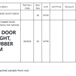 船用配件采购—橡胶材料（CK-L20230829-04）询价-船用采购网-船舶物料采购-船务服务-一站式船用设备供应服务