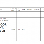 船用配件采购—密封包装门橡胶（CK-L20230807-02）询价-船用采购网-船舶物料采购-船务服务-一站式船用设备供应服务