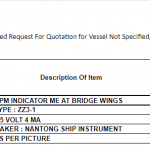 船用配件采购—转速指示器（CK-H20230801-01）询价-船用采购网-船舶物料采购-船务服务-一站式船用设备供应服务