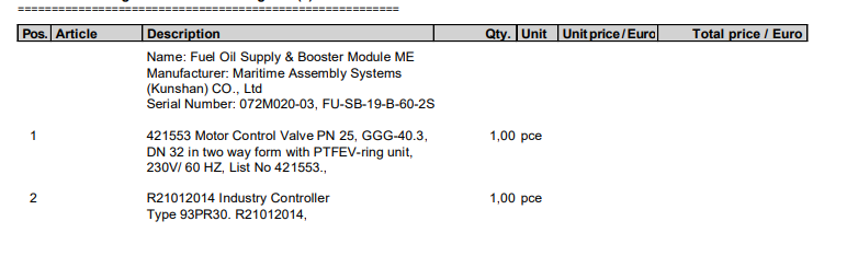 【询价】船用配件采购—控制器（CK-L20230807-03）询价-泰州昌宽社区-报价采购-船用采购网-船舶物料采购-船务服务-一站式船用设备供应服务