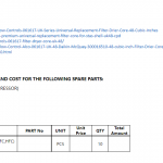 船用配件采购—滤芯（CK-J20230829-02）询价-船用采购网-船舶物料采购-船务服务-一站式船用设备供应服务