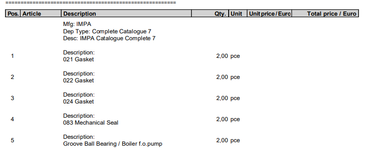 【询价】船用配件采购—垫圈/密封/轴承（CK-L20230804-03）询价-泰州昌宽社区-报价采购-船用采购网-船舶物料采购-船务服务-一站式船用设备供应服务