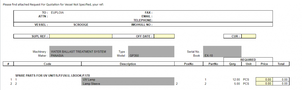 【询价】船用配件采购—紫外线灯/灯罩（CK-H20230803-09）询价-泰州昌宽社区-报价采购-船用采购网-船舶物料采购-船务服务-一站式船用设备供应服务