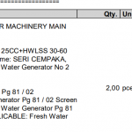 船用配件采购—淡水发电机（CK-L20230810-04）询价-船用采购网-船舶物料采购-船务服务-一站式船用设备供应服务