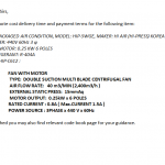 船用配件采购—电机风扇（CK-L20230831-01）询价-船用采购网-船舶物料采购-船务服务-一站式船用设备供应服务