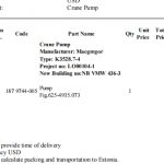 船用配件采购—起重机泵（CK-J20230823-04）询价-船用采购网-船舶物料采购-船务服务-一站式船用设备供应服务