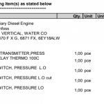 船用配件采购—配件（CK-L20230808-01）询价-船用采购网-船舶物料采购-船务服务-一站式船用设备供应服务
