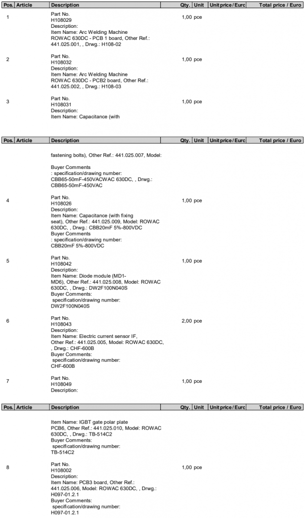 【询价】船用配件采购—配件（CK-L20230810-09）询价-泰州昌宽社区-报价采购-船用采购网-船舶物料采购-船务服务-一站式船用设备供应服务