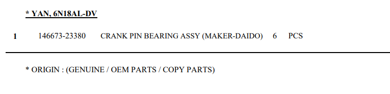 【询价】船用配件采购—曲柄销轴承（CK-L20230912-05）询价-泰州昌宽社区-报价采购-船用采购网-船舶物料采购-船务服务-一站式船用设备供应服务