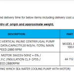 船用配件采购—DESMI配件（CK-J20230925-12）询价-船用采购网-船舶物料采购-船务服务-一站式船用设备供应服务