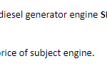 船用配件采购—应急柴油发电机发动机（CK-H20230913-03）询价-船用采购网-船舶物料采购-船务服务-一站式船用设备供应服务