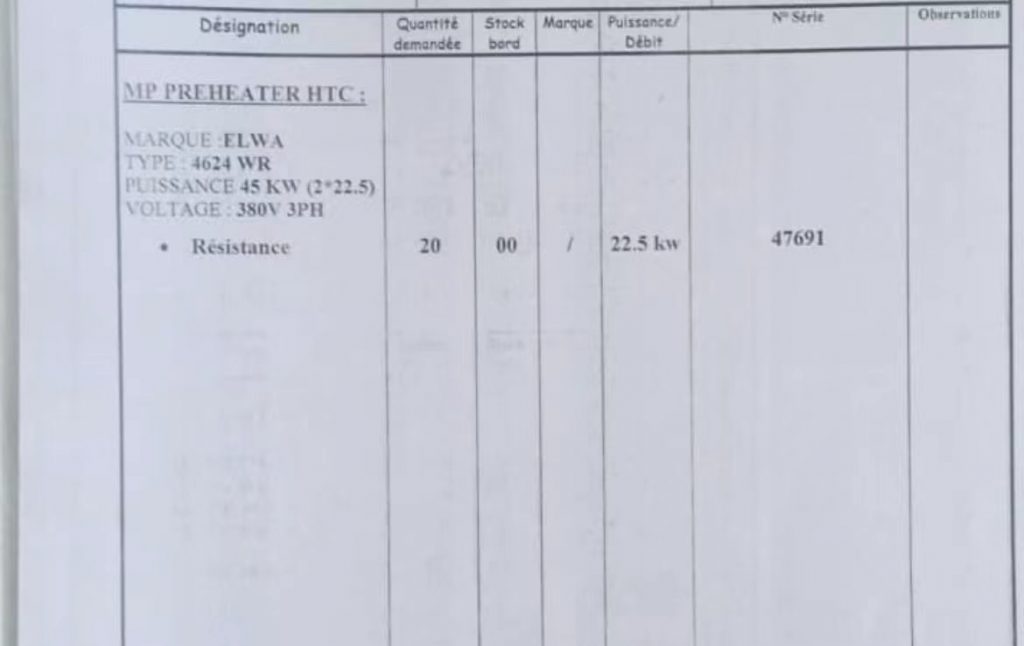 【询价】船用配件采购—预热器（CK-Z20230919-01）询价-泰州昌宽社区-报价采购-船用采购网-船舶物料采购-船务服务-一站式船用设备供应服务