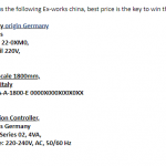 船用配件采购—Siemens/Gefran配件（CK-L20230901-01）询价-船用采购网-船舶物料采购-船务服务-一站式船用设备供应服务