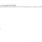 船用配件采购—久保田柴油发电机配件（CK-H20230913-01）询价-船用采购网-船舶物料采购-船务服务-一站式船用设备供应服务