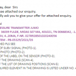 船用配件采购—压力变送器（CK-J20230921-06）询价-船用采购网-船舶物料采购-船务服务-一站式船用设备供应服务