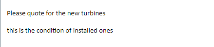 【询价】船用配件采购—涡轮机（CK-R20230919-10）询价-泰州昌宽社区-报价采购-船用采购网-船舶物料采购-船务服务-一站式船用设备供应服务