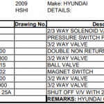船用配件采购—HYUNDAI配件（CK-H20230901-03）询价-船用采购网-船舶物料采购-船务服务-一站式船用设备供应服务