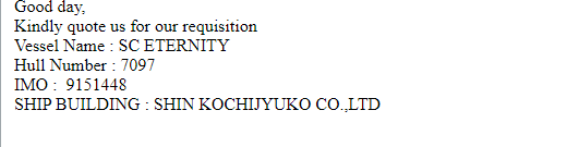 【询价】船用配件采购—配件（CK-R20230912-06）询价-泰州昌宽社区-报价采购-船用采购网-船舶物料采购-船务服务-一站式船用设备供应服务