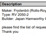 船用配件采购—Rolls-Royce配件（CK-L20230920-03）询价-船用采购网-船舶物料采购-船务服务-一站式船用设备供应服务