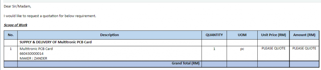 【询价】船用配件采购—PCB卡（CK-J20230911-09）询价-泰州昌宽社区-报价采购-船用采购网-船舶物料采购-船务服务-一站式船用设备供应服务