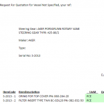 船用配件采购—过滤器插件/O型环（CK-H20230927-02）询价-船用采购网-船舶物料采购-船务服务-一站式船用设备供应服务