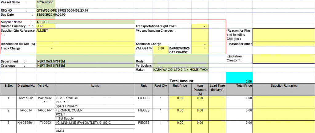 【询价】船用配件采购—KASHIWA配件（CK-R20230912-08）询价-泰州昌宽社区-报价采购-船用采购网-船舶物料采购-船务服务-一站式船用设备供应服务