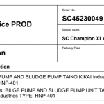 船用配件采购—舱底泵和污泥泵（CK-R20230913-01）询价-船用采购网-船舶物料采购-船务服务-一站式船用设备供应服务