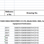 船用配件采购—TAIKO配件（CK-J20230914-05）询价-船用采购网-船舶物料采购-船务服务-一站式船用设备供应服务