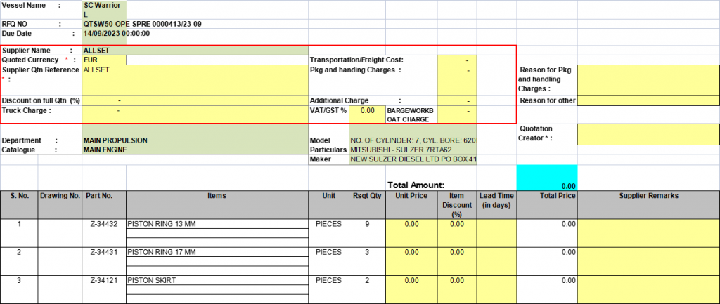 【询价】船用配件采购—活塞裙/活塞环（CK-R20230914-03）询价-泰州昌宽社区-报价采购-船用采购网-船舶物料采购-船务服务-一站式船用设备供应服务