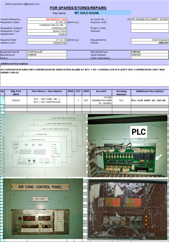 【询价】船用配件采购—配件（CK-R20230918-13）询价-泰州昌宽社区-报价采购-船用采购网-船舶物料采购-船务服务-一站式船用设备供应服务