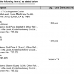 船用配件采购— ALFA配件（CK-L20230921-06）询价-船用采购网-船舶物料采购-船务服务-一站式船用设备供应服务
